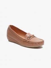 Flat n Heels Women Pink Loafers