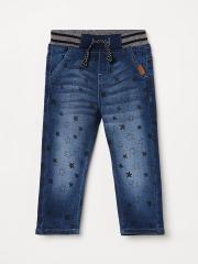 Juniors Boys Blue Light Fade Jeans