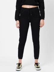 Kraus Jeans Women Black Solid Jeggings