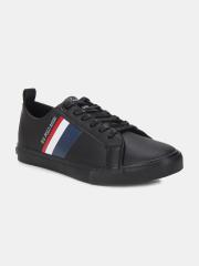 U S Polo Assn Men Black Sneakers