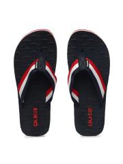 Duke Men Navy & Red Flip-Flops