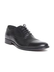 Red Tape Men Black Leather Formal Shoes