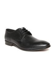 Red Tape Men Black Leather Formal Shoes