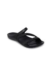 Crocs Kadee Women Black Solid Sliders