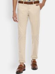 Van Heusen Sport Men Beige Slim Fit Chinos Trousers