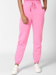 FOREVER 21 Women Pink Joggers Trousers