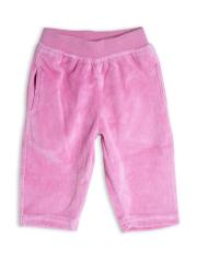 612 league Girls Pink Solid Velour Jeggings