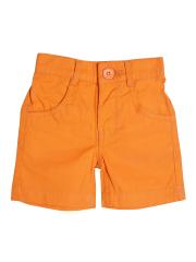 612 league Boys Orange Solid Twill Shorts