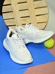 Crew STREET Men White Perforations Sneakers