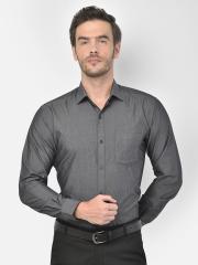 Canary London Men Grey Smart Formal Shirt