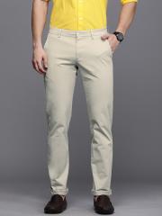 Allen Solly Men Beige Slim Fit Chinos