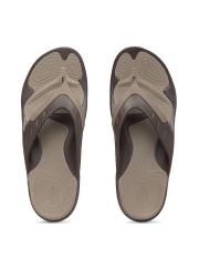 Crocs Modi  Men Brown Colourblocked Flip Flops