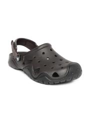 Crocs Men Brown Swiftwater Clogs