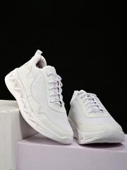 Crew STREET Men White Perforations Sneakers