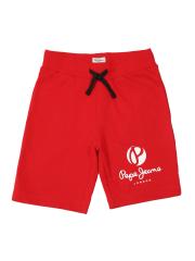 Pepe Jeans Boys Red Printed Shorts