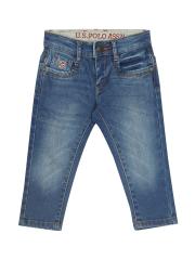 U S Polo Assn Boys Blue Light Fade Jeans