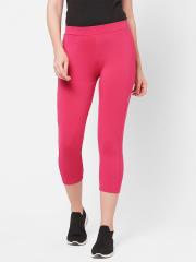 Sweet Dreams Women Pink Solid Capris