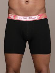 Calvin Klein Underwear Men Black Solid Boxer-Style Briefs NB31410YC