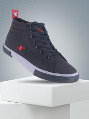 Sparx Men Black Sneakers