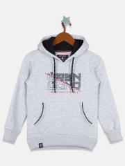 Monte Carlo Boys Grey Printed Sweatshirt