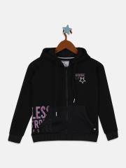 Monte Carlo Girls Black Hooded Sweatshirt