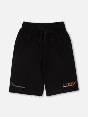 Sweet Dreams Boys Black Cotton Shorts