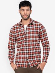 ZALORA BASICS Men Multicoloured Checked Casual Shirt