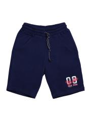 612 league Boys Navy Blue Solid Shorts