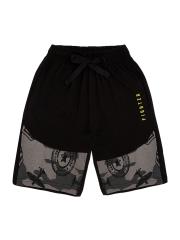 Sweet Dreams Boys Black Printed Shorts