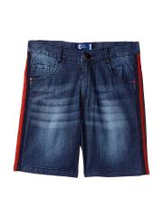 612 league Boys Blue Washed Denim Shorts