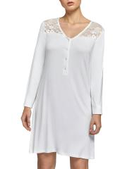 YAMAMAY Woman White Night Wear Shirt