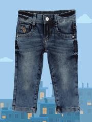 U S Polo Assn Kids Boys Blue Stretchable Jeans