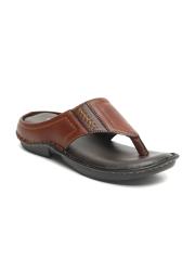 Bruno Manetti Men Tan Comfort Sandals