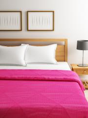 SWAYAM Pink AC Double Comforter