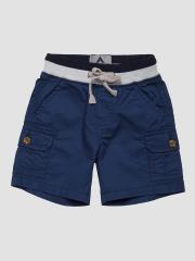 VITAMINS Boys Blue Cargo Shorts