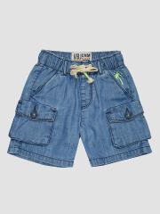 VITAMINS Boys Blue Denim Shorts