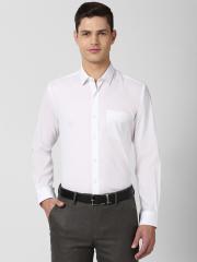 Peter England Men White Formal Shirt