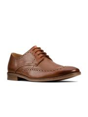 Clarks Men Brown Solid Formal Derbys