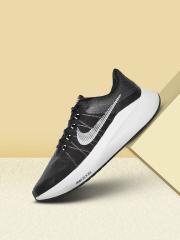 Nike Women Black Textile Running Shoes