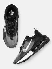 Nike Men Grey Solid Sneakers