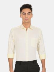 Arrow Men Yellow Formal Shirt