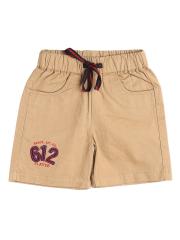 612 league Boys Khaki Cotton Shorts