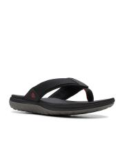 Clarks Men Black Comfort Sandals