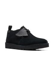 Clarks Men Black Suede Flat Boots