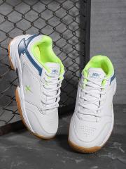 HRX by Hrithik Roshan Women White Racquet Sports Non Marking Court Shoes