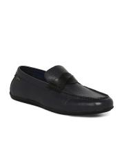 Lee Cooper Men Blue Leather Loafers