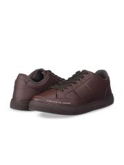 Lee Cooper Men Brown Textured PU Sneakers