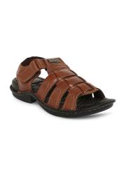 Lee Cooper Men Tan Comfort Sandals