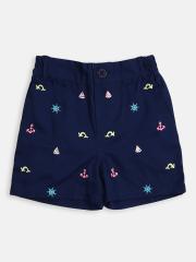 Nauti Nati Boys Navy Blue Shorts