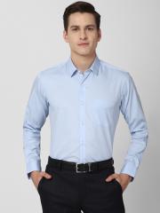 Peter England Men Blue Formal Shirt